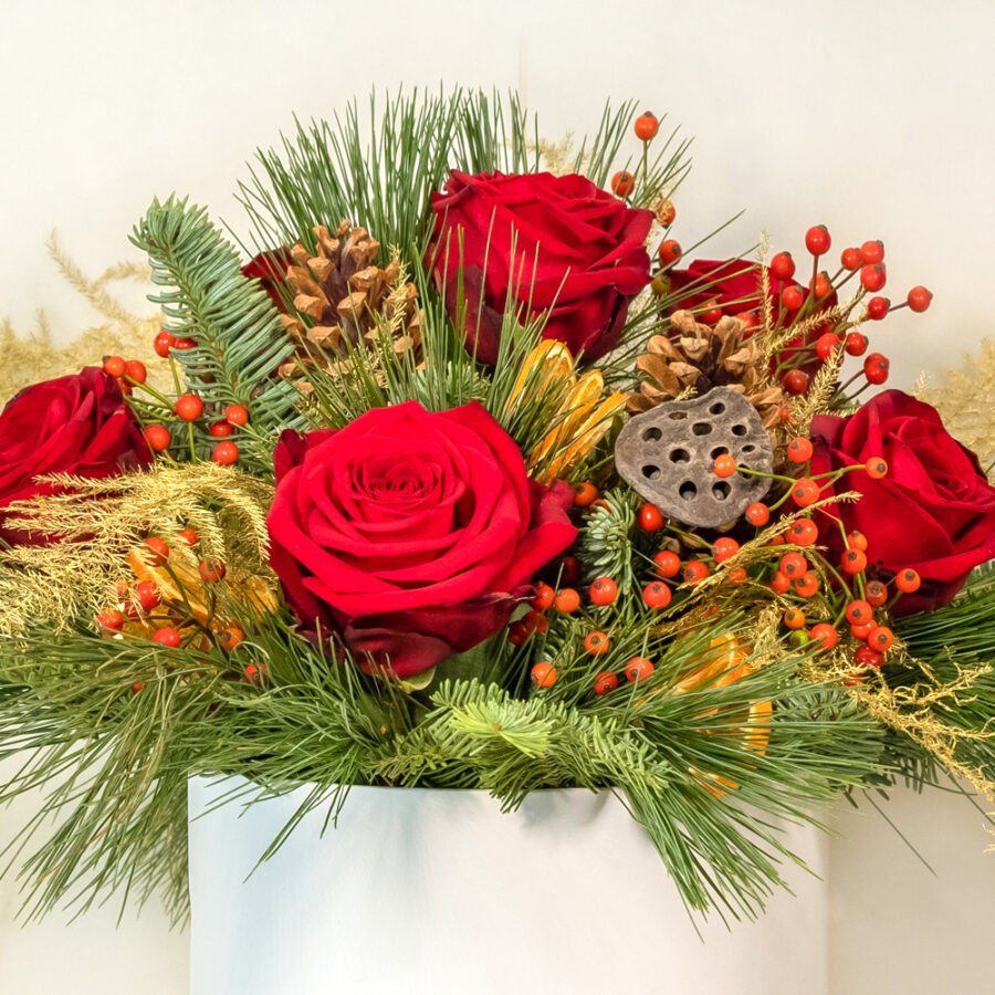 Christmas – In – A – Box – Enchanted – Floral – Design Christmas - In - A - Box - Enchanted - Floral - Design