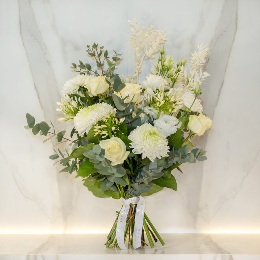 Snow - White - Enchanted - Floral - Design